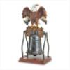 Eagle on Bell Figurine