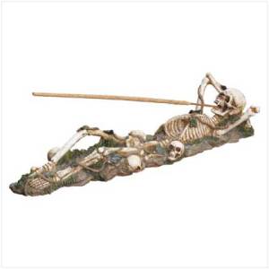 Skeleton Incense Burner Holder